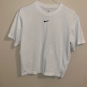 White Nike Tee